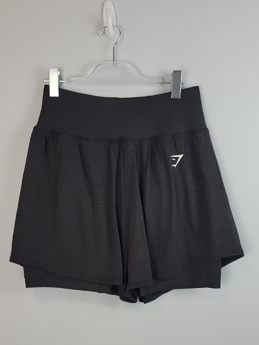 Gymshark Vital Seamless 2 In 1 Shorts XXL black